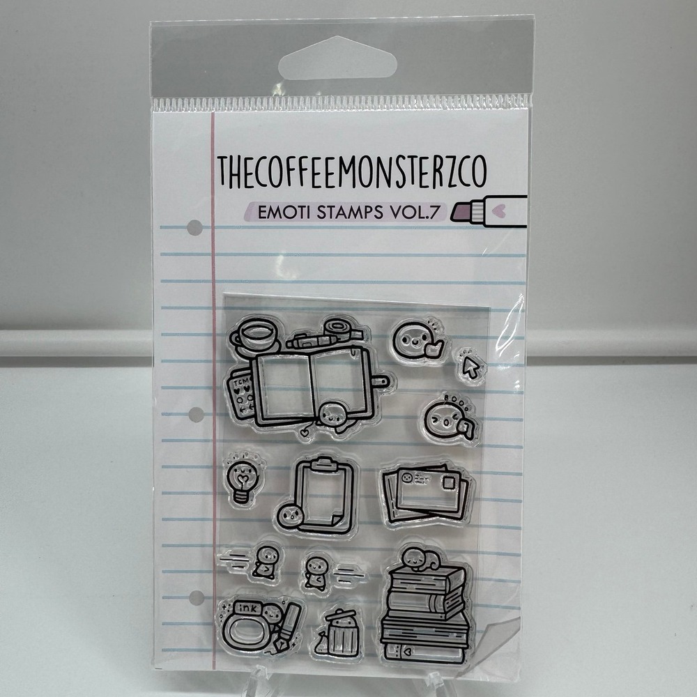 TCMC The Coffee Monsterz co.  | TCMC STAMP emoti vol. 7
